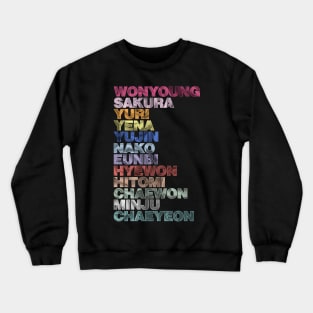 IZ*ONE Colors Crewneck Sweatshirt